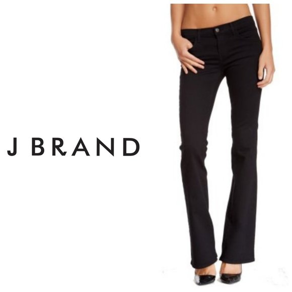 J BRAND Hewson Black Boot Cut Jeans